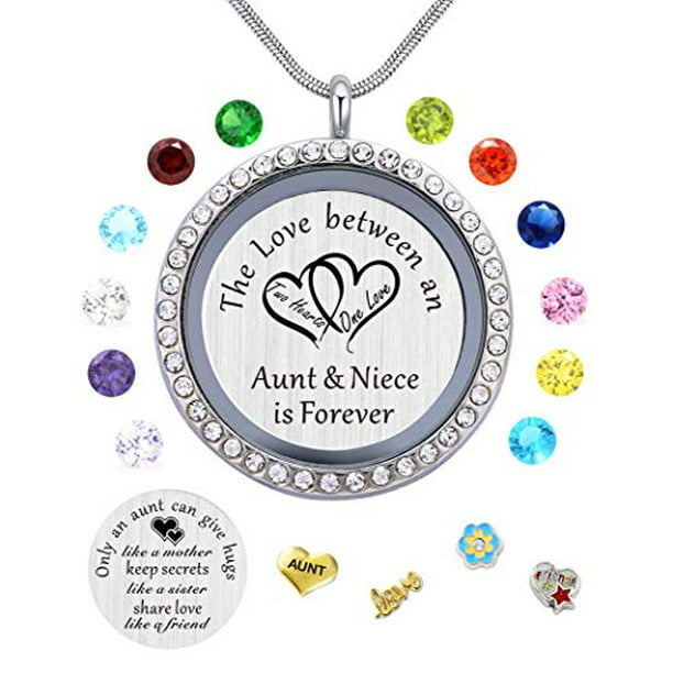 Living Memory Locket Pre-filled with Floating Charms Wedding Baby Family Theme 